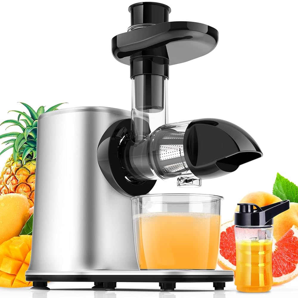 Vpcok Direct Slow Juicer, Schwarz