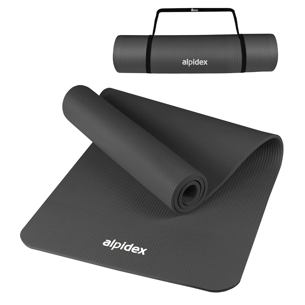 ALPIDEX Yoga Mat 183 cm Non-slip Fitness Mat