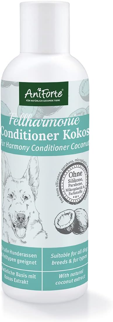 AniForte Dog Conditioner - Coconut Oil & Aloe Ve...