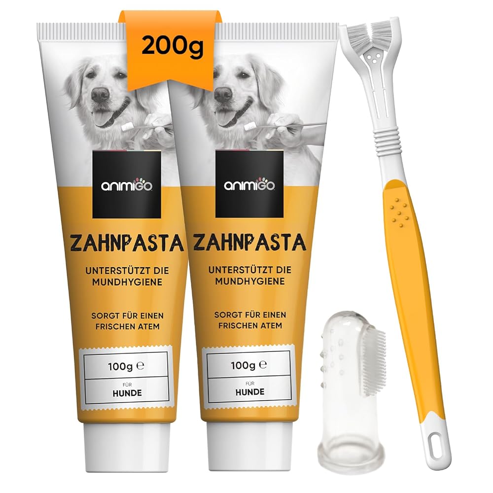 Animigo Dog Toothpaste - Dental Care Set