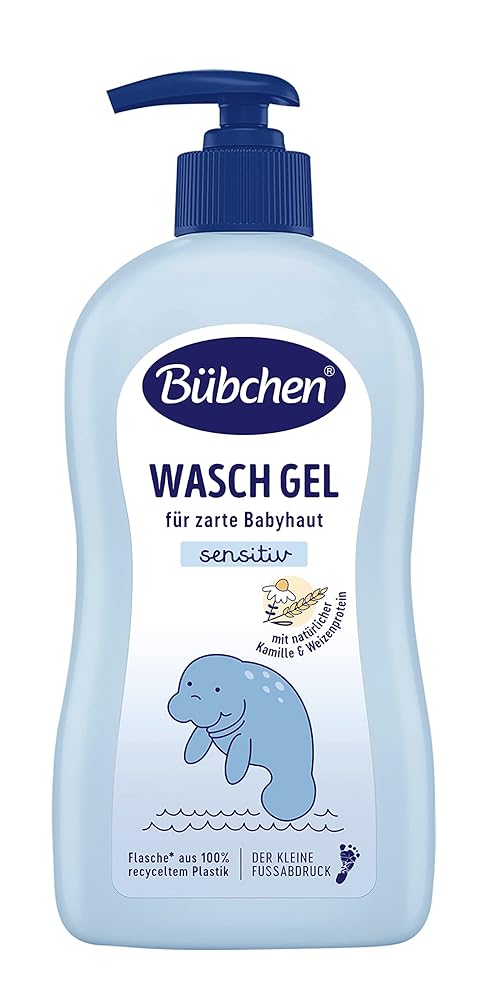 Bübchen Baby Body Wash with Pump, 400ml