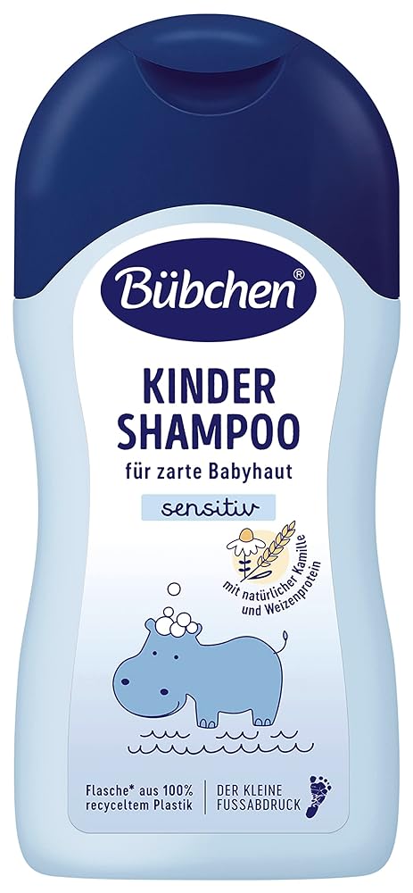 Bübchen Kids Shampoo, 400 ml - Tear-Free Hair Wash f...