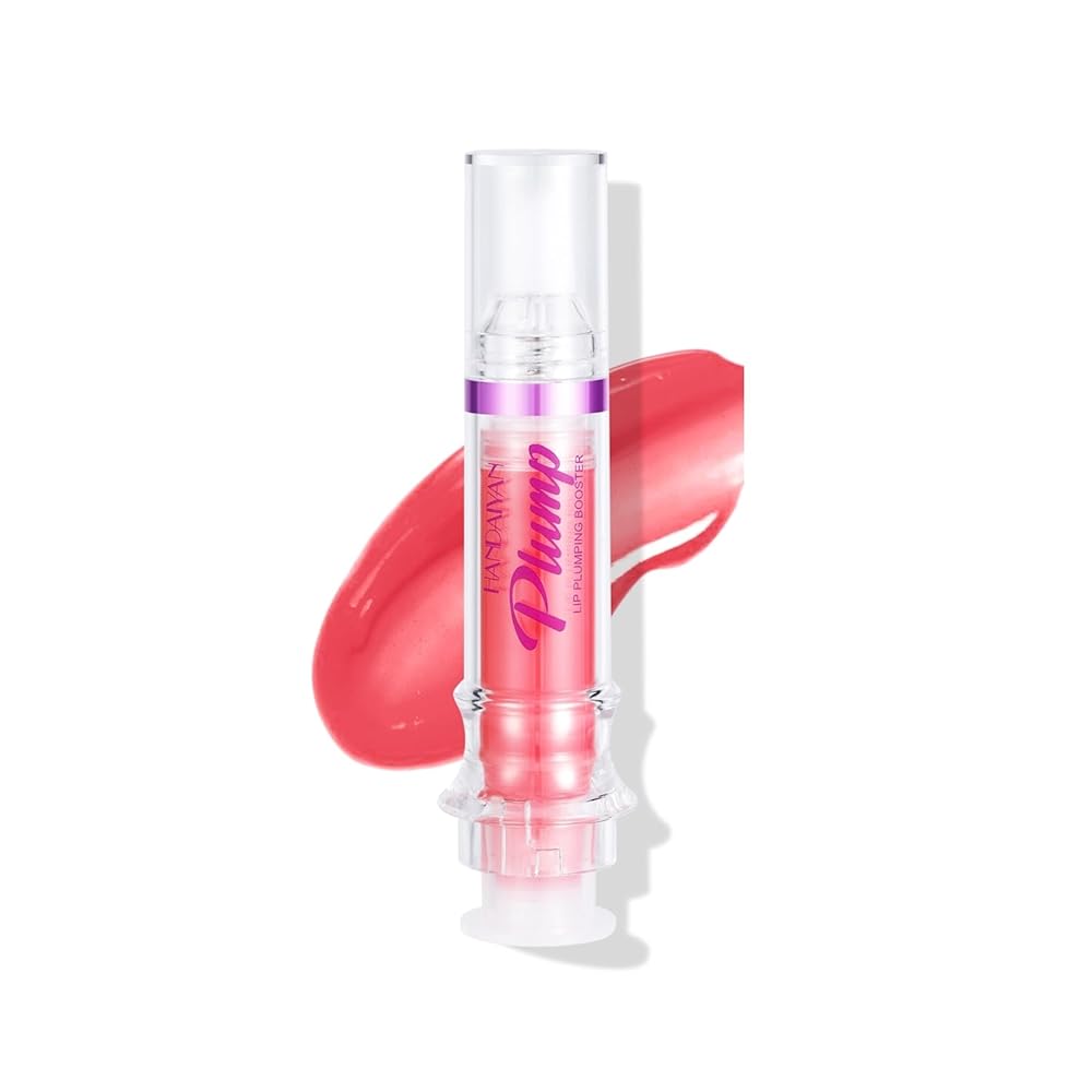 Chili Extract Lip Plumping Lip Oil - Clear Pink Gloss