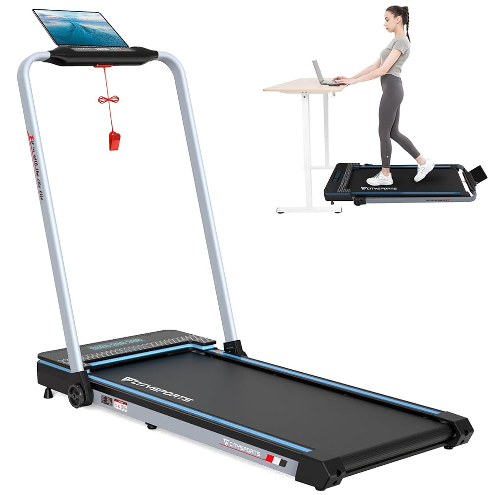 CITYSPORTS Treadmill with LED Display and Bluetooth