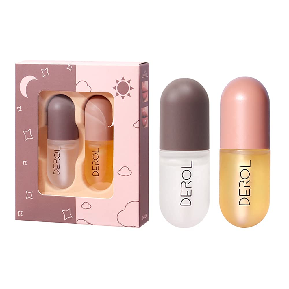 Derol Lip Plumper Set - Natural Makeup for Fuller Lips