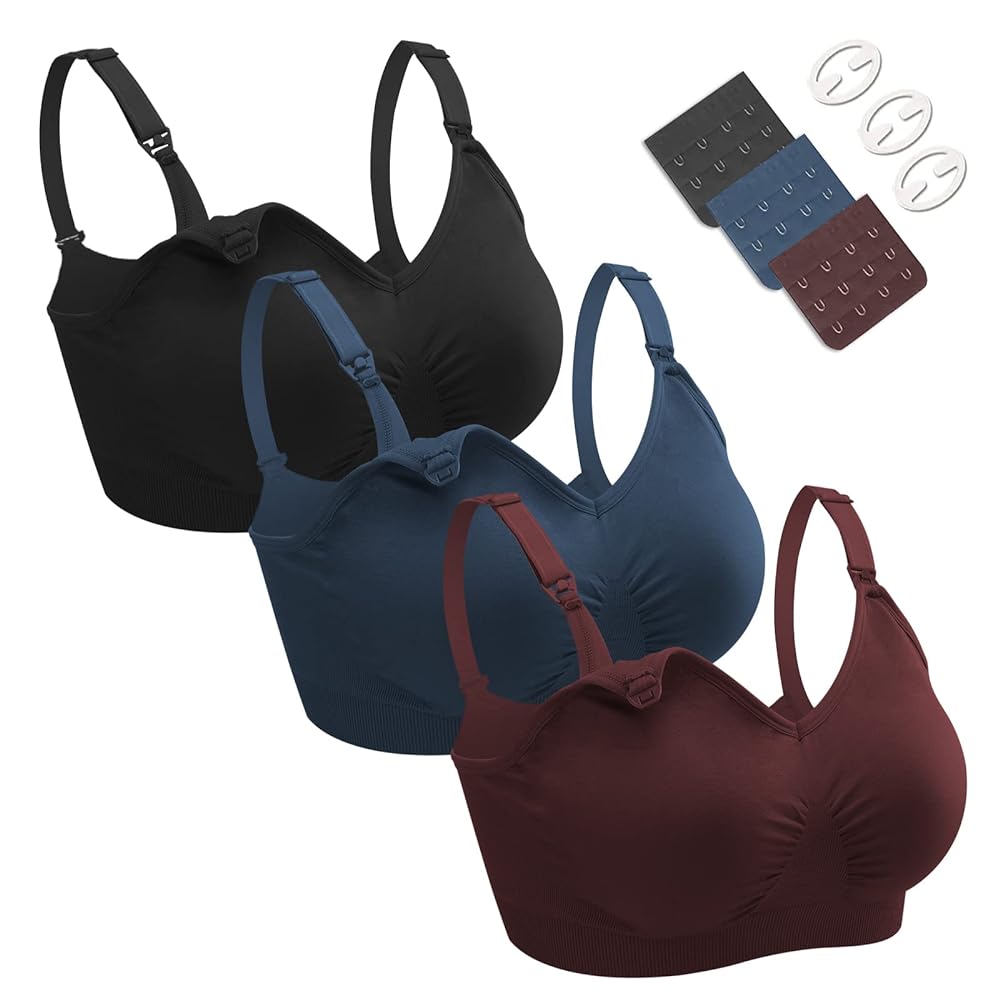 Dresime Still BH - Seamless Maternity Bra with Exten...