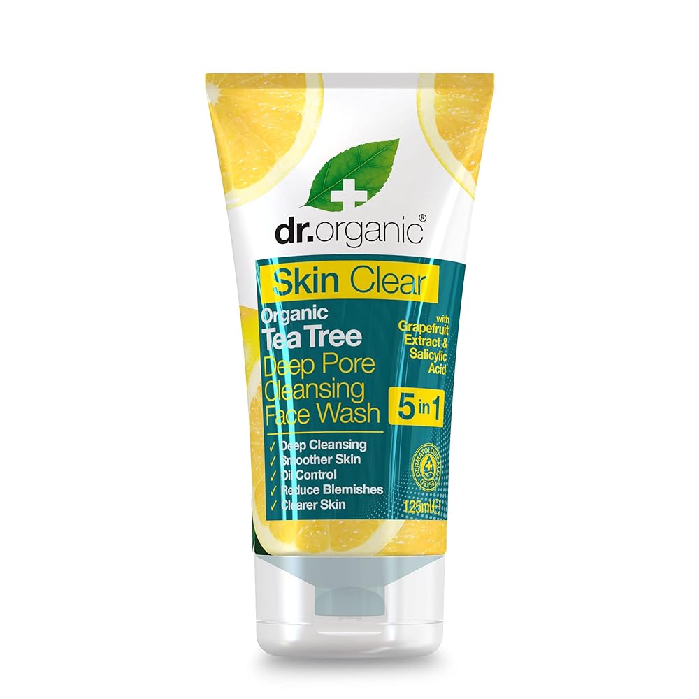 Dr. Organic Tea Tree Pore Cleansing Face Wash