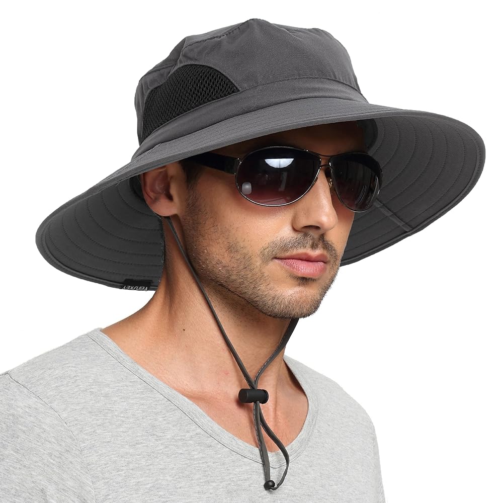 EINSKEY Foldable Safari Hat with UV Protection