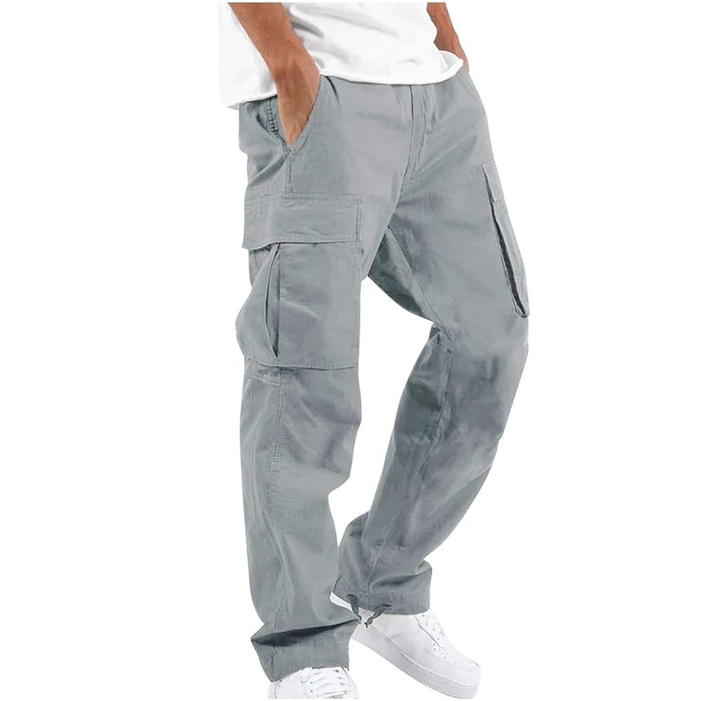 EMATOP Men's Cargo Trousers