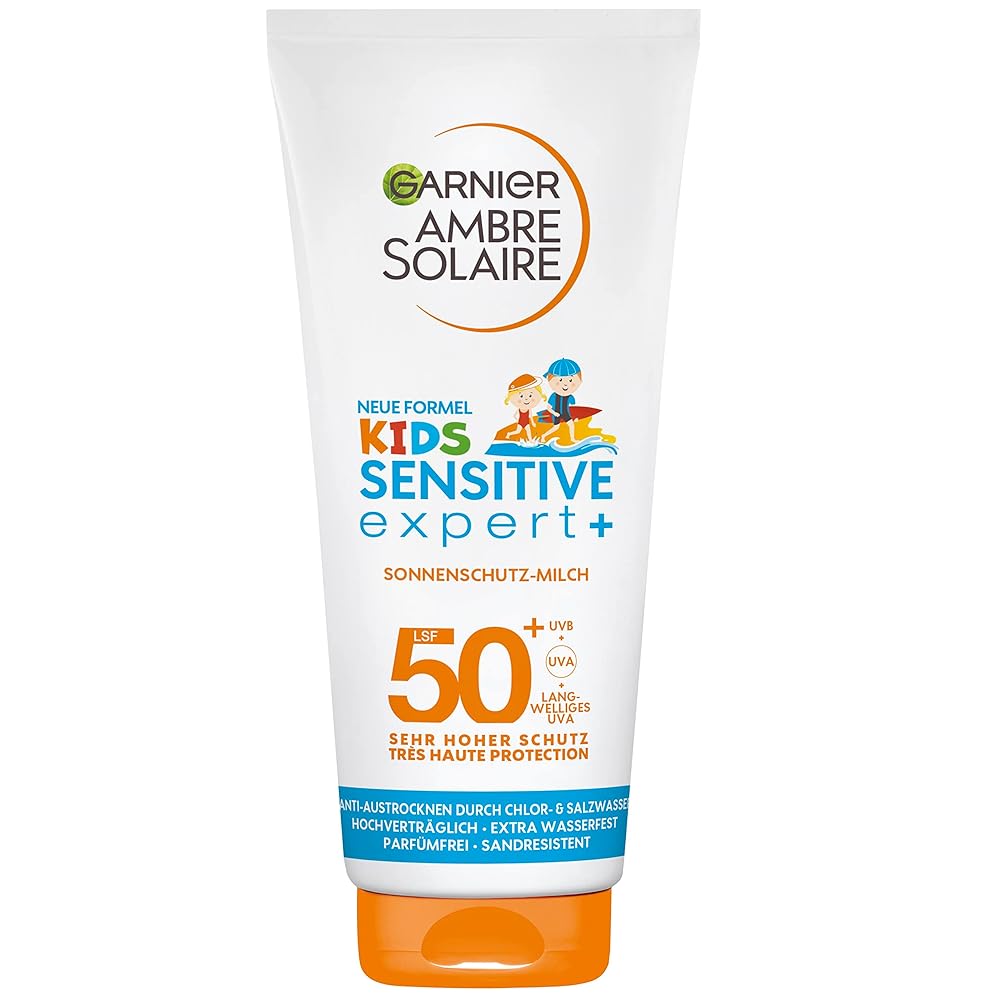 Garnier Kids' Sun Lotion, SPF 50+, Sensitive Expert+