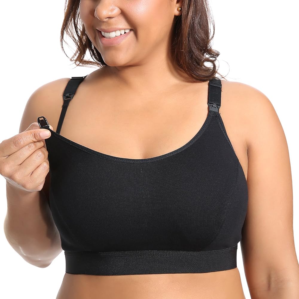 Gratlin Women's Supportive Sports Nursing Bra