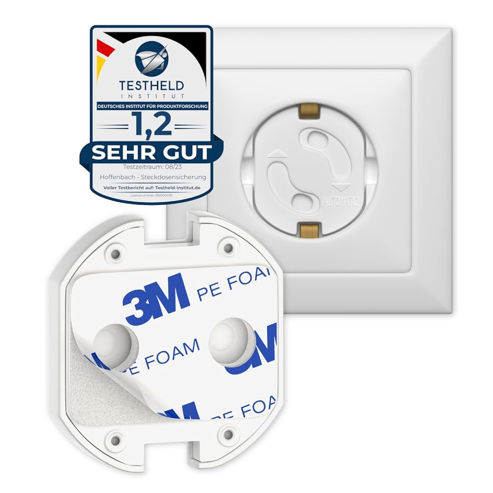 Hoffenbach Socket Safety Lock 20x - Childproofing fo...