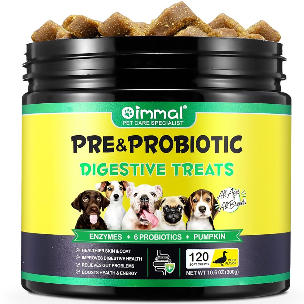 HRAMEX Dog Probiotics Treats