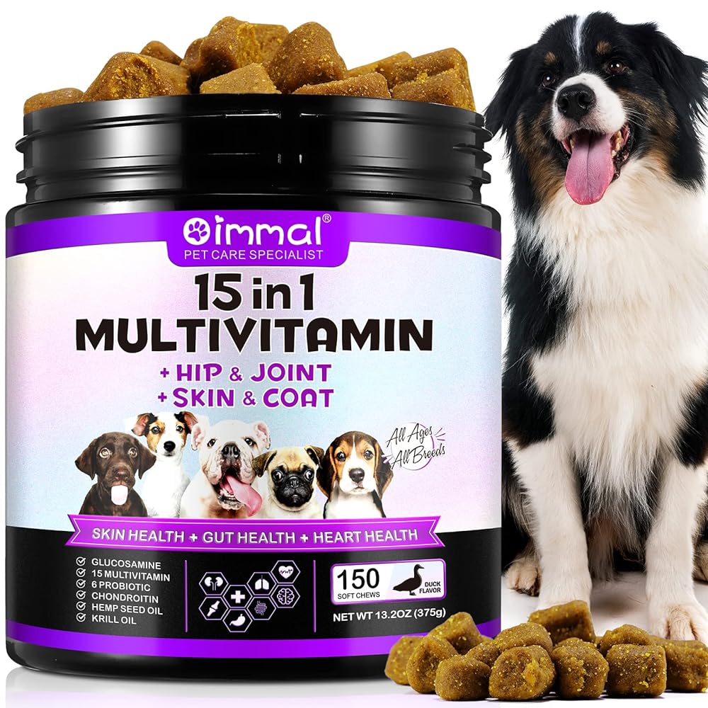 Hunde 15-in-1 Multivitamin Tablets, 150...