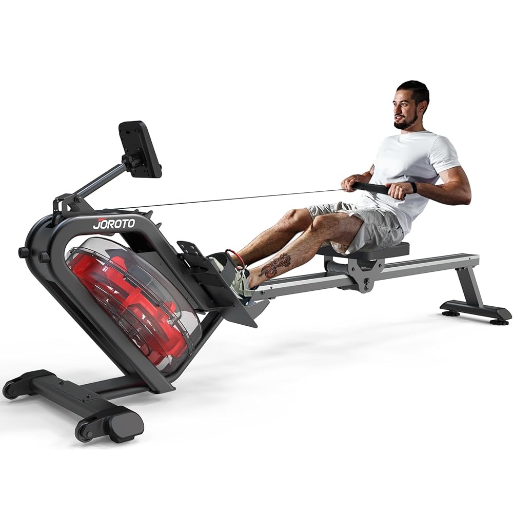 JOROTO Home Rowing Machine with Bluetoo...