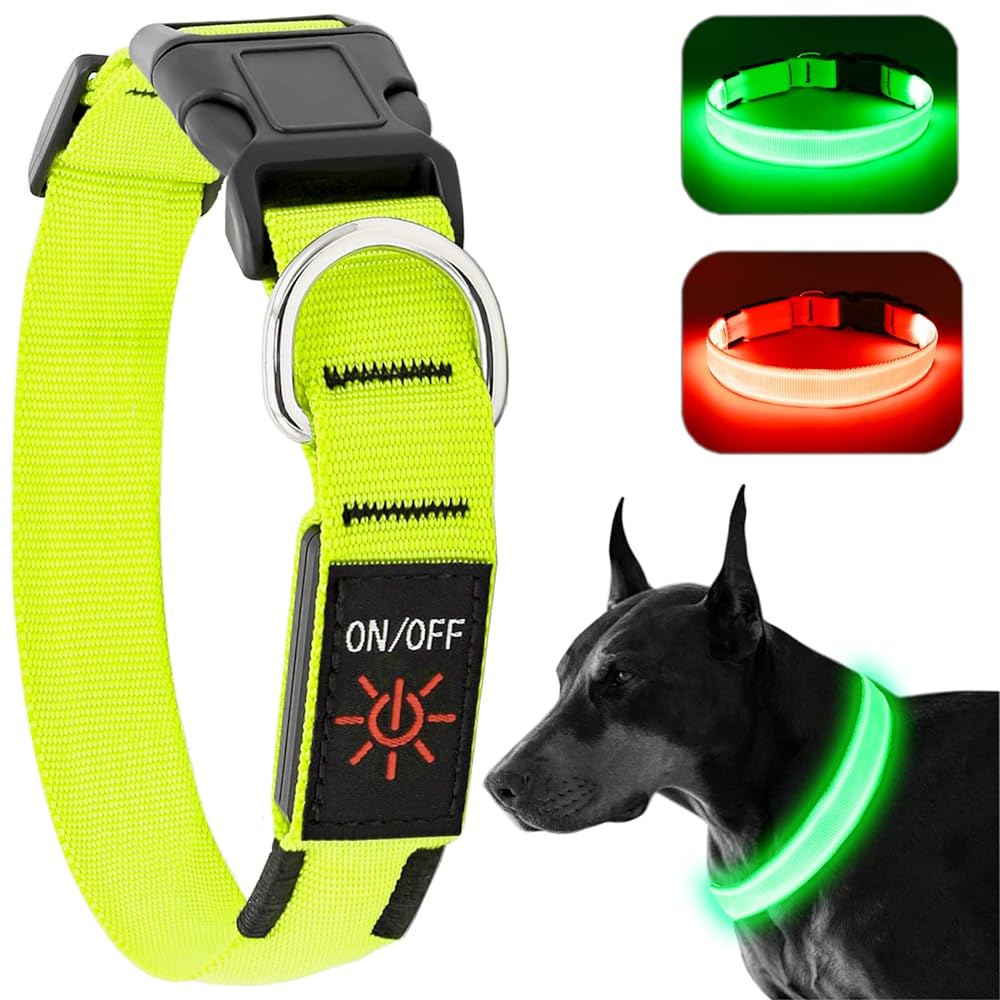 KOSKILL Rechargeable LED Dog Collar