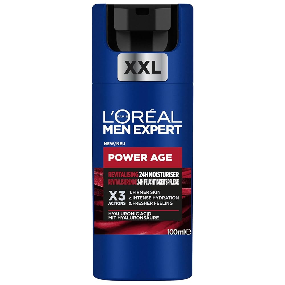 L'Oréal Men Expert Anti-Aging Moisturizer with Hyalu...