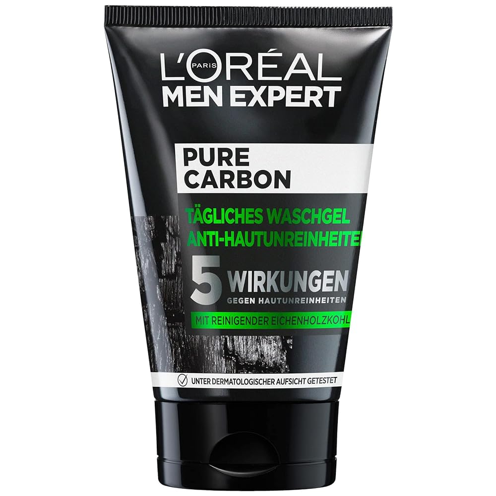 L'Oréal Men Expert Pure Carbon Face Wash, 100ml