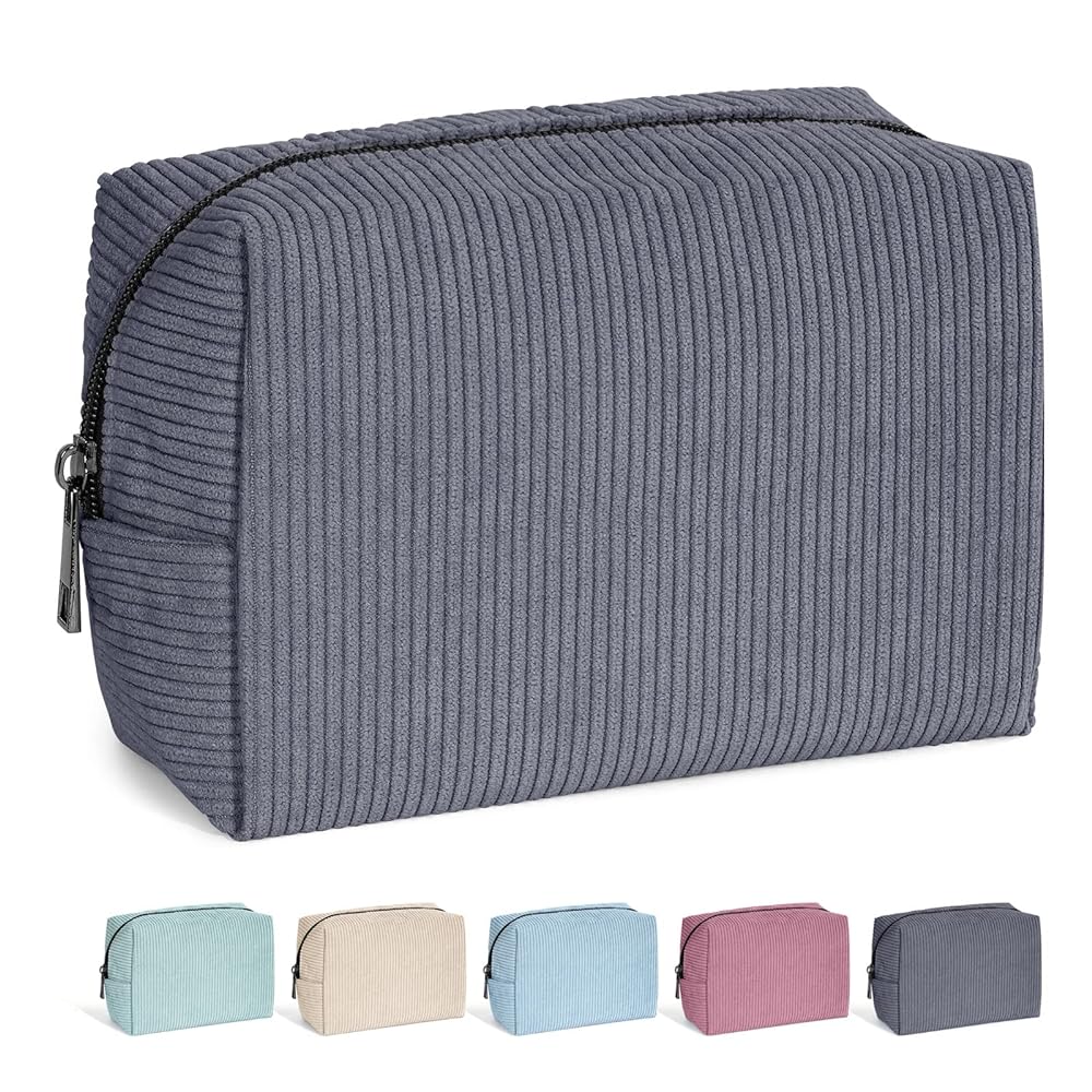 MAANGE Cord Makeup Bag for Women - Small Travel Cosm...