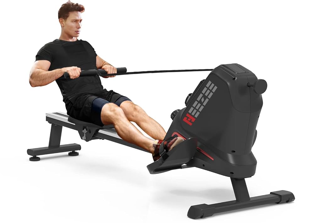 NEEZEE Home Rowing Machine – Adju...