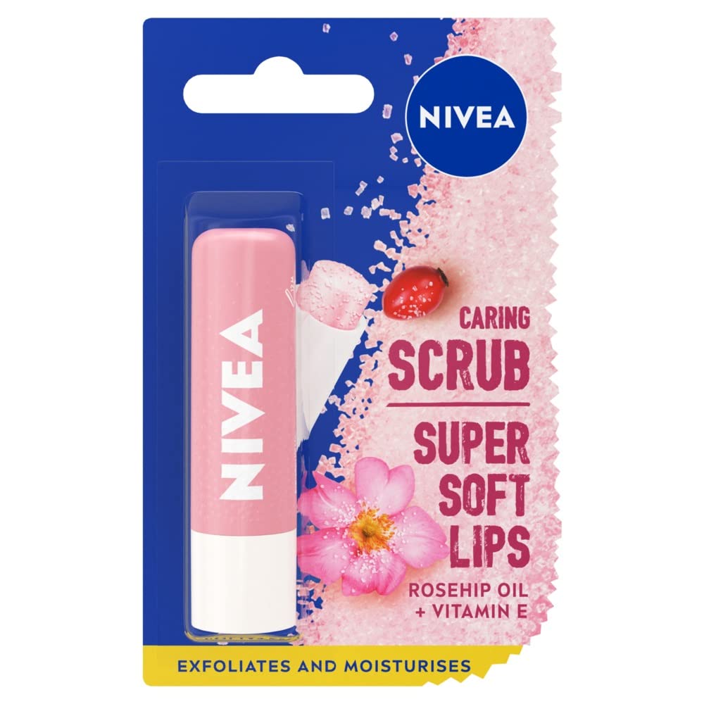 NIVEA 2-in-1 Lip Exfoliator Stick with ...