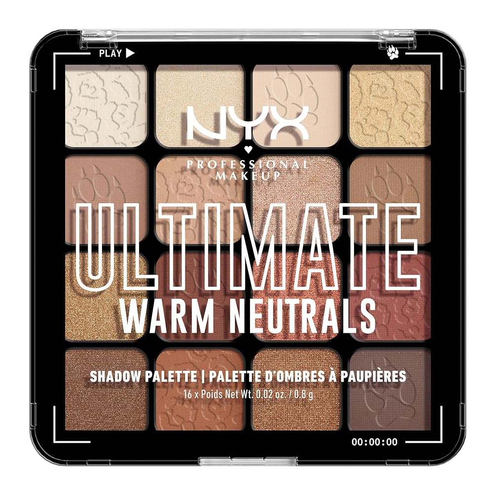 NYX Ultimate Shadow Warm Neutrals Palette