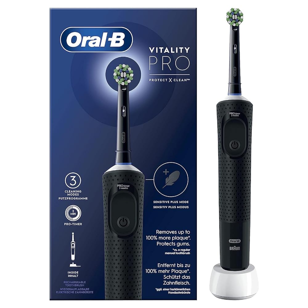 Oral-B Vitality Pro Electric Toothbrush with 3 Modes...