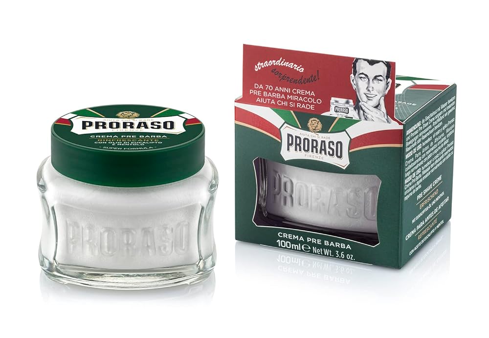 Proraso Pre Shave Cream: Refreshing and...