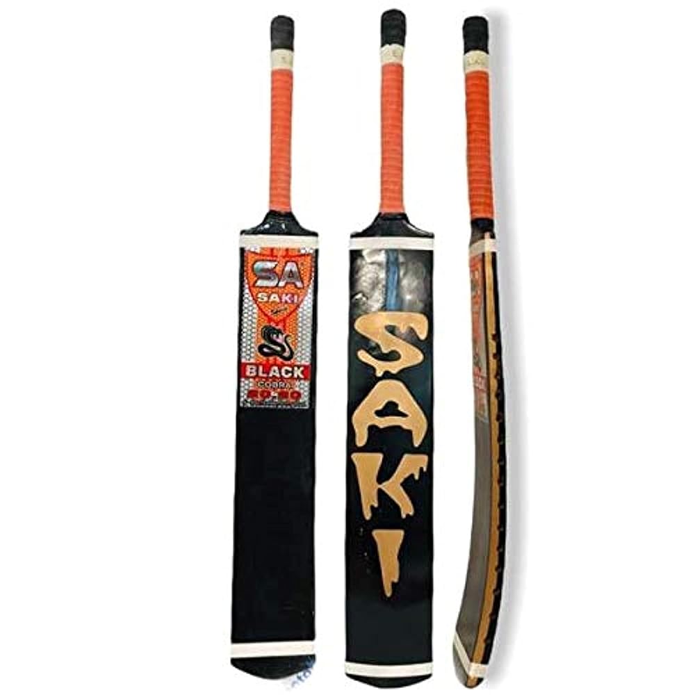 SAKI Cobra Tape Ball Cricket Bat