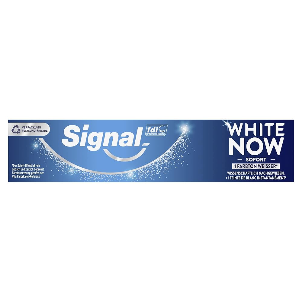 Signal White Now Toothpaste - 3x Whiter Teeth