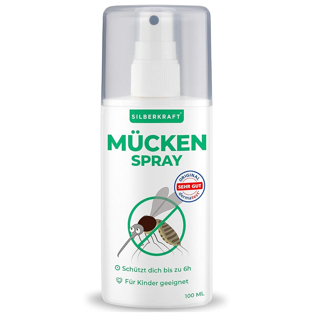 Silberkraft Mosquito Spray – DEET...