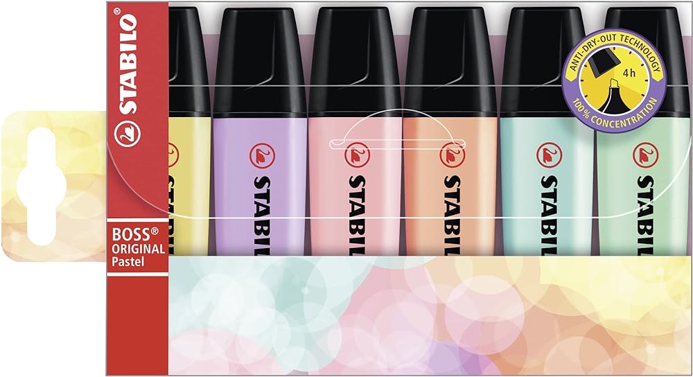 STABILO BOSS ORIGINAL Pastel Highlighte...