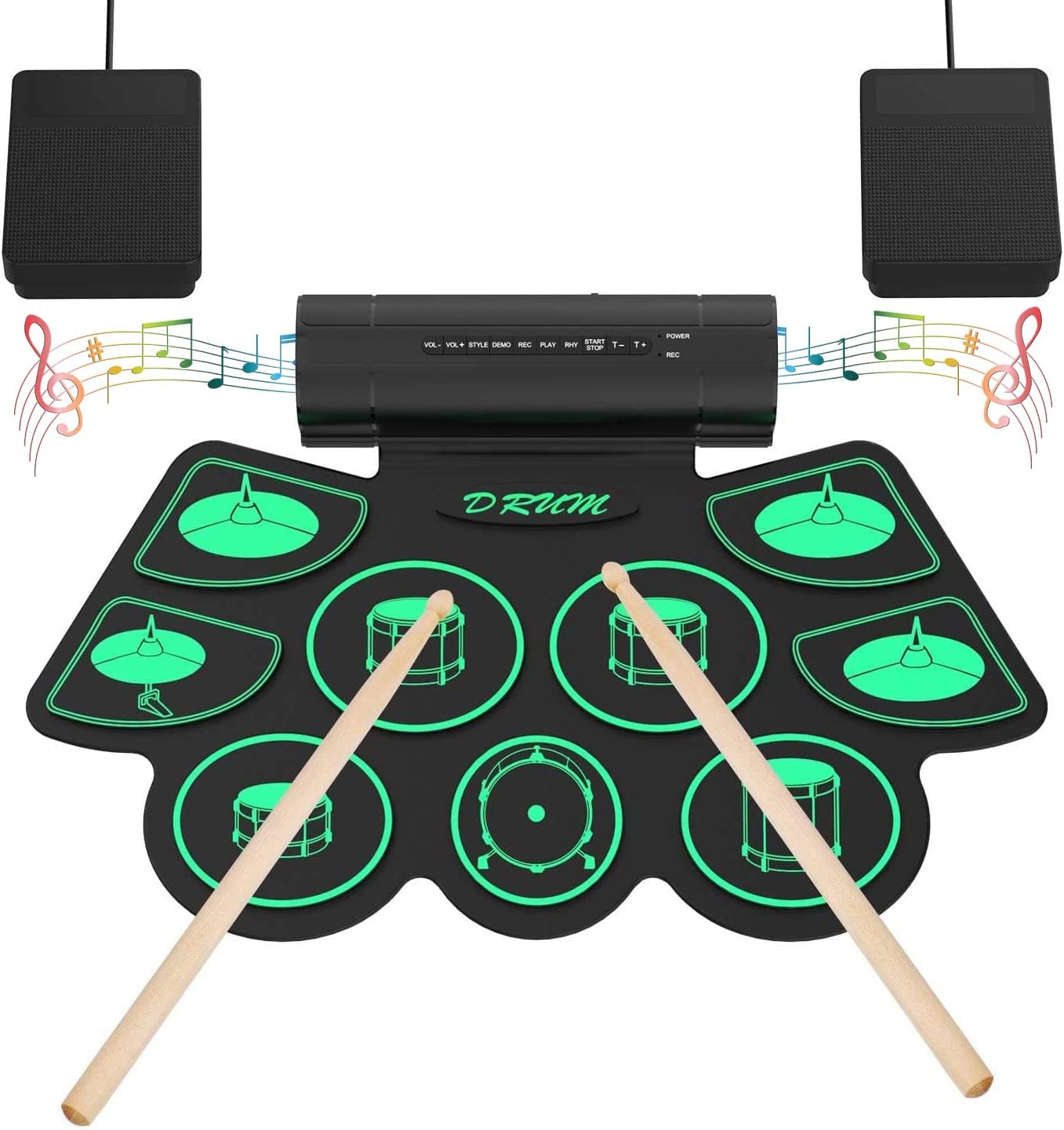 Uverbon Portable Electronic Drum Set