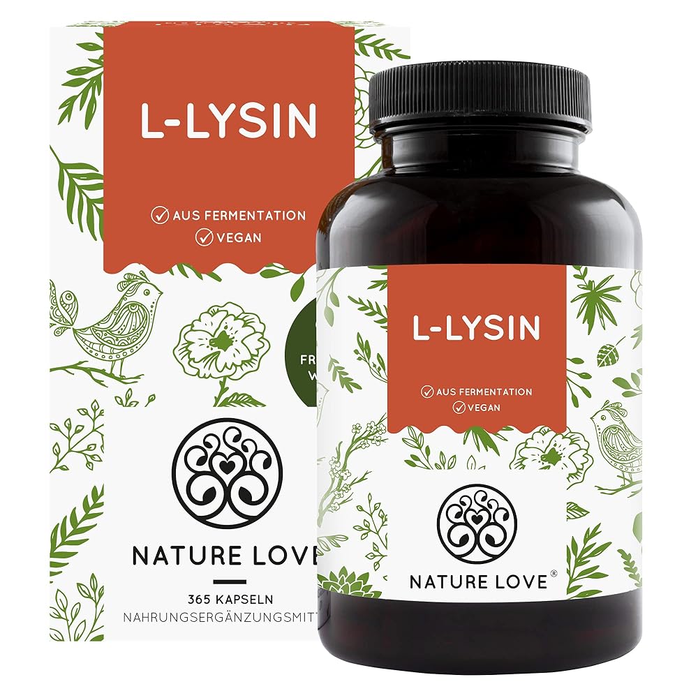 365 Vegan L-Lysine Capsules: High-Dose ...