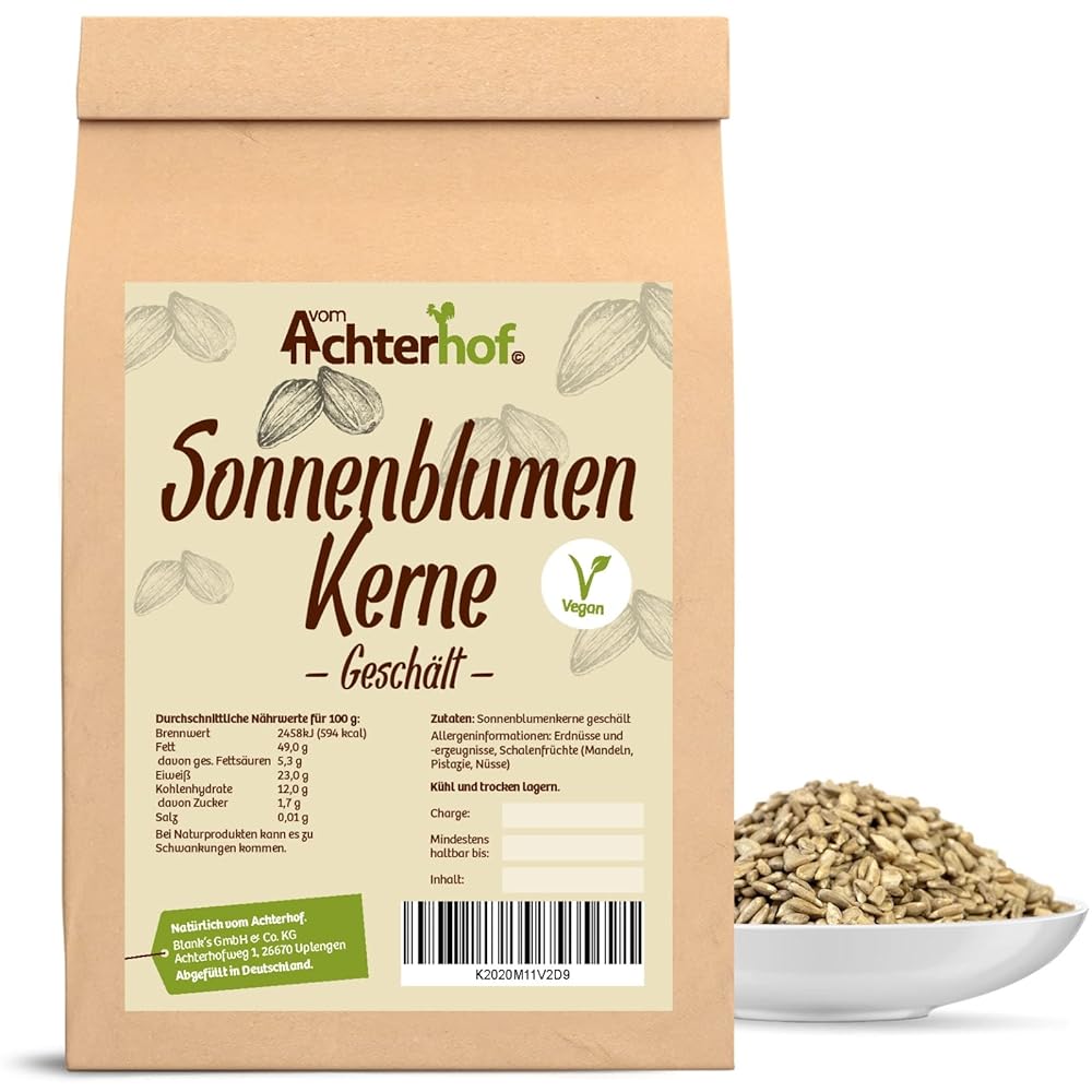 Achterhof Sunflower Seeds 1000g