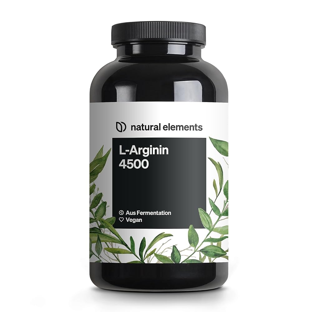 Brand L-Arginine Capsules - High Dosage