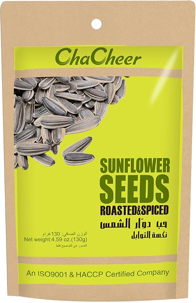 ChaCha Roasted Sunflower Seeds - Premium Quality