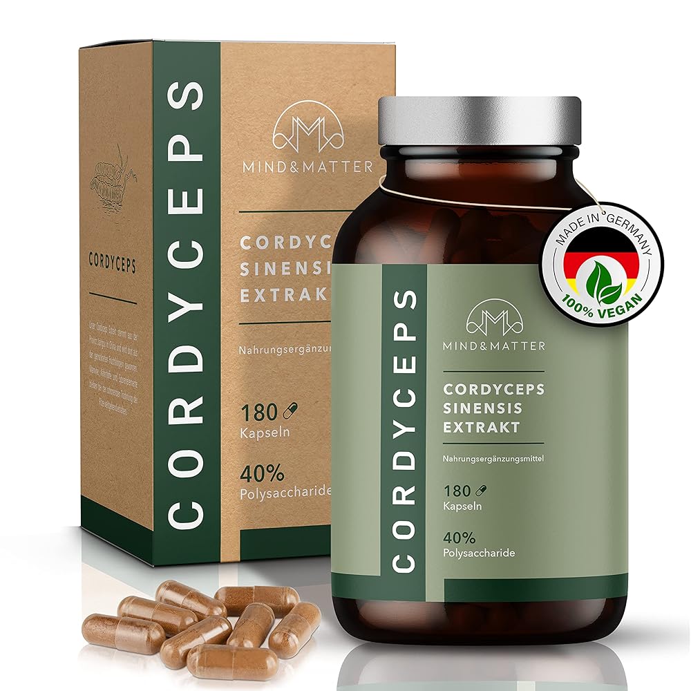 Cordyceps Capsules High Dose Vegan R...