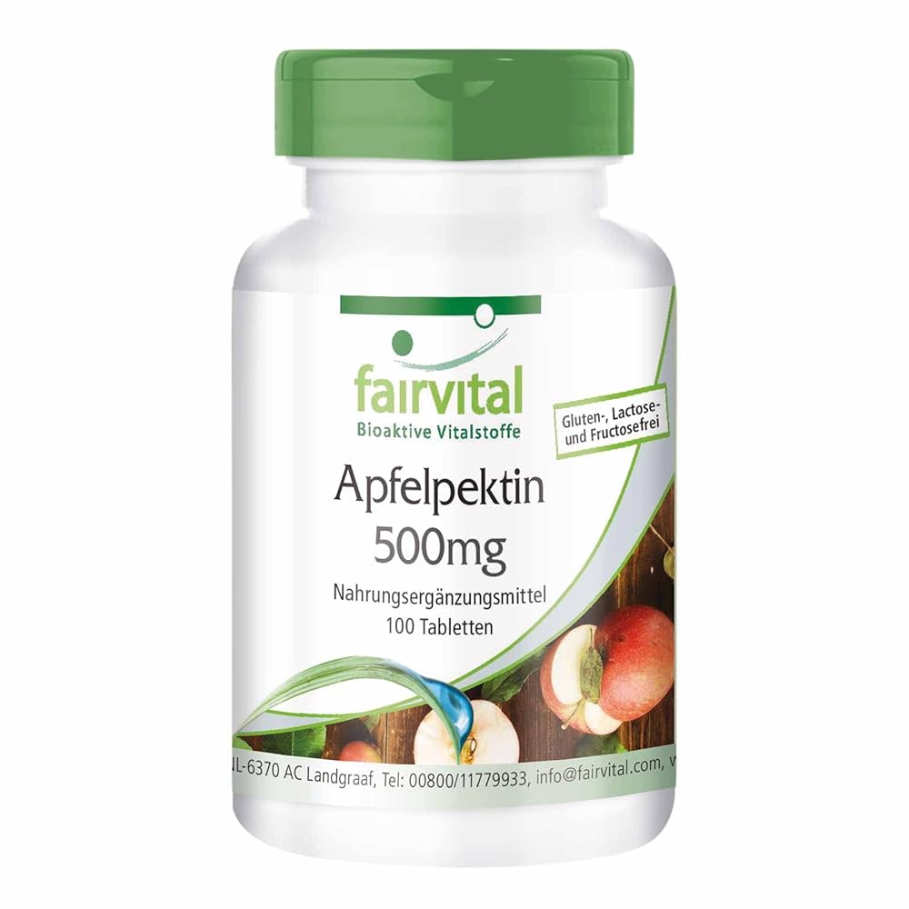 Fairvital Apple Pectin Tablets - Vegan - 100 Tablets