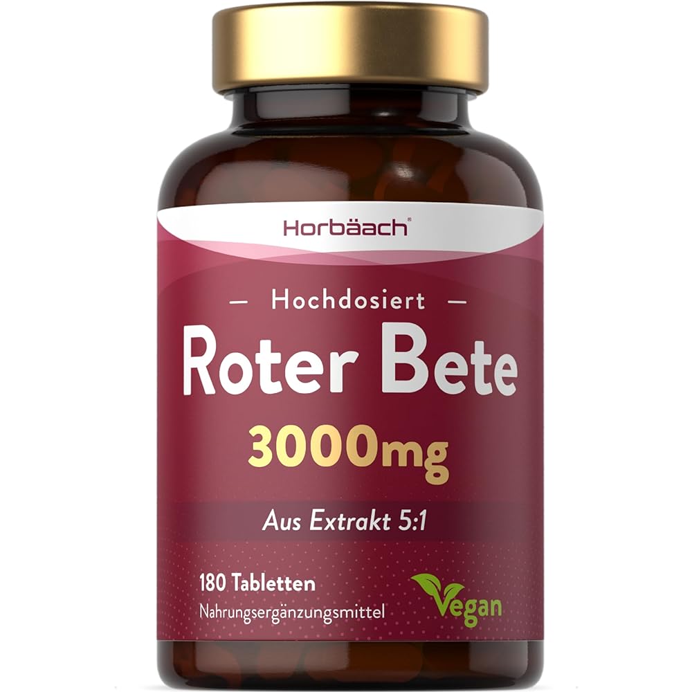 Horbaach Beetroot Tablets 3000 mg