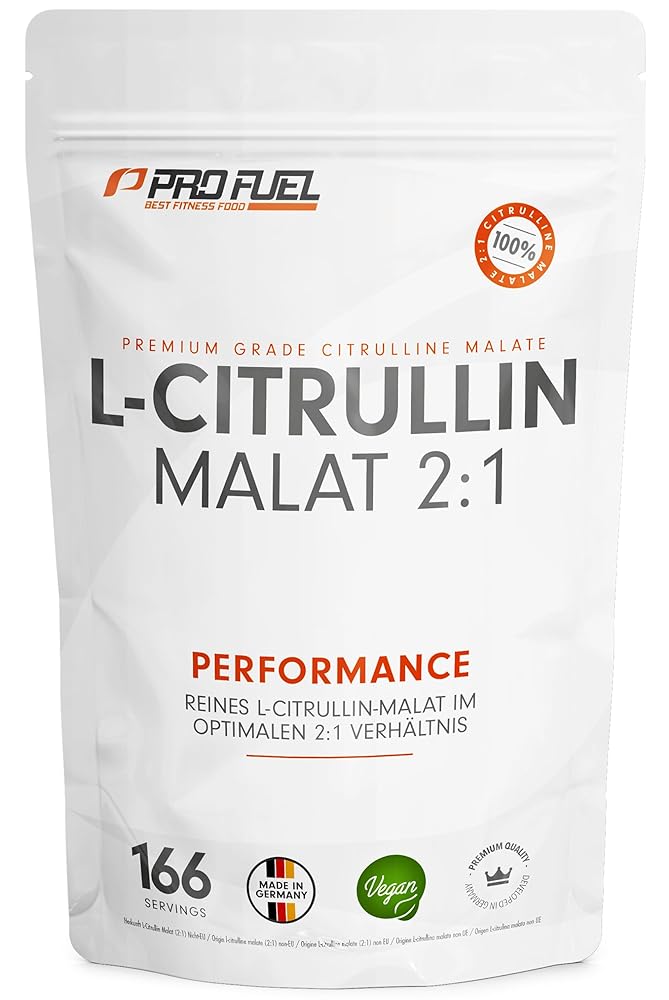 L-Citrulline Malate 2:1 Powder - Premium Pre-Workout...