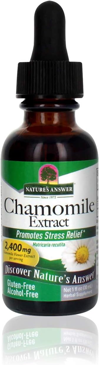 Nature’s Answer Chamomile Alcohol...