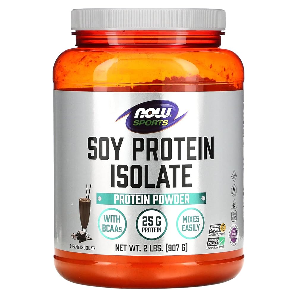 Now Foods Soy Protein Isolate Chocolate