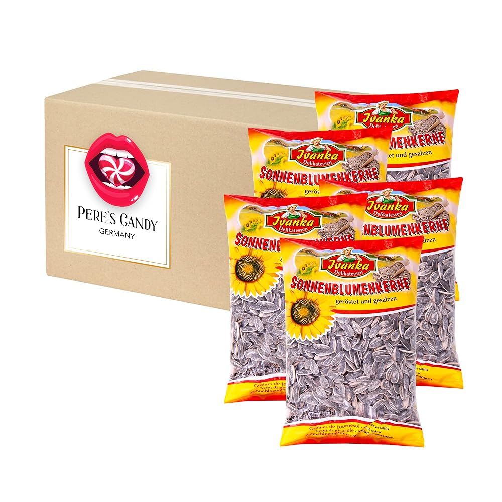 Pere's Candy® Roasted Sunflower Seeds 5-Pack