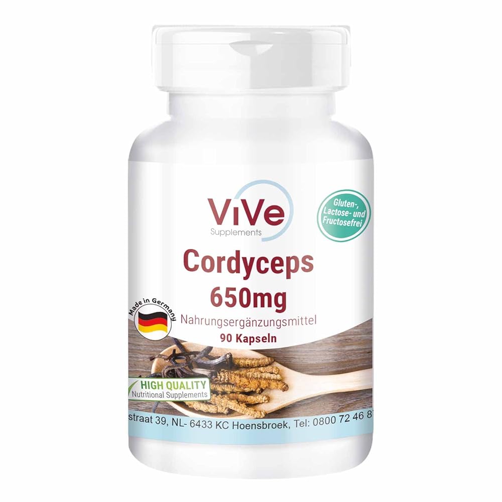 ViVe Cordyceps 650mg Capsules – V...