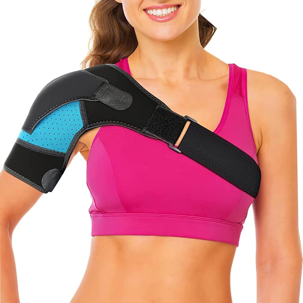 Adjustable Neoprene Shoulder Support - Lightweight B...