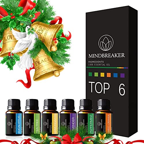 Aromatherapy Essential Oil Set - Top 6 Gift Set: Lav...