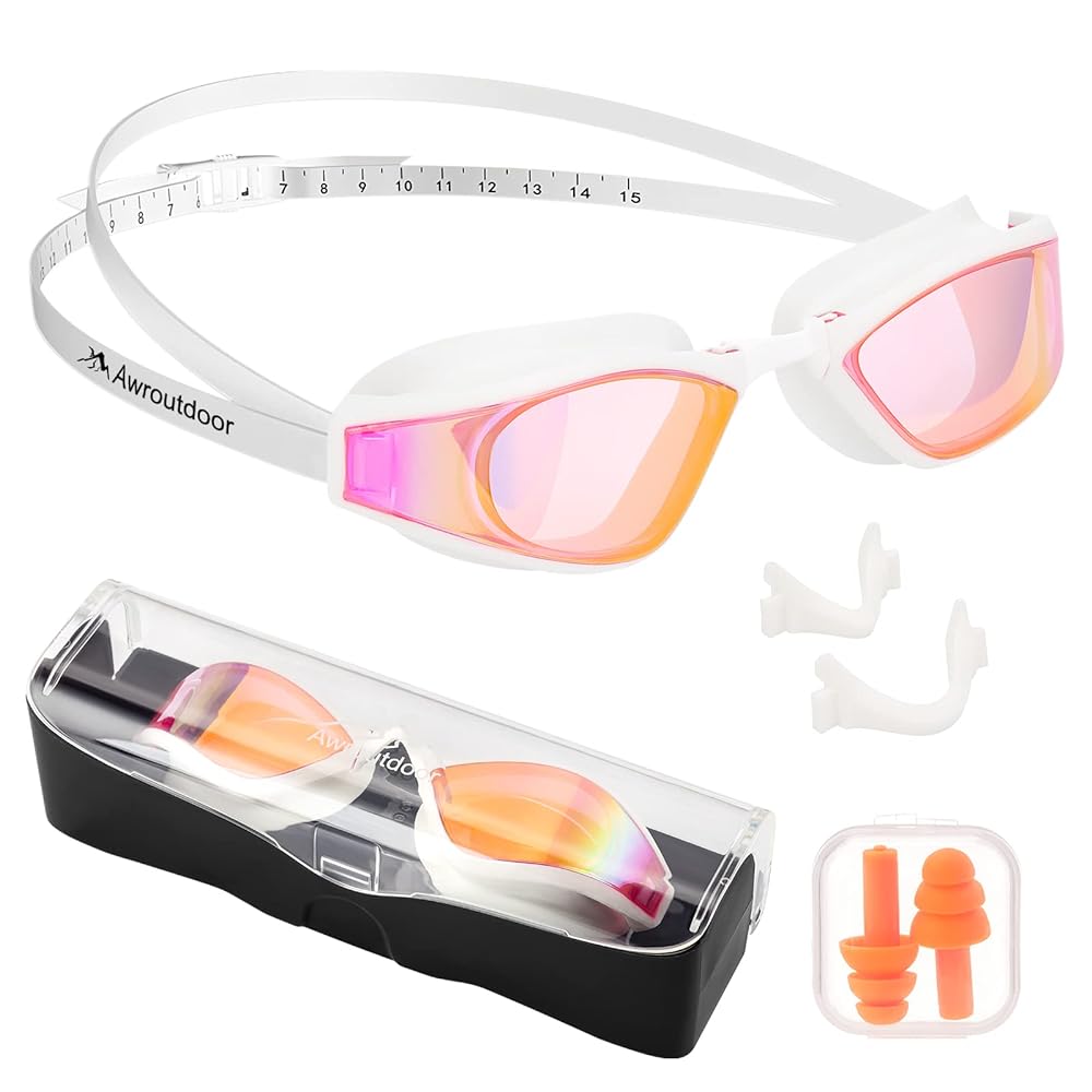 Awroutdoor Polarized Anti-fog Swimming Goggles