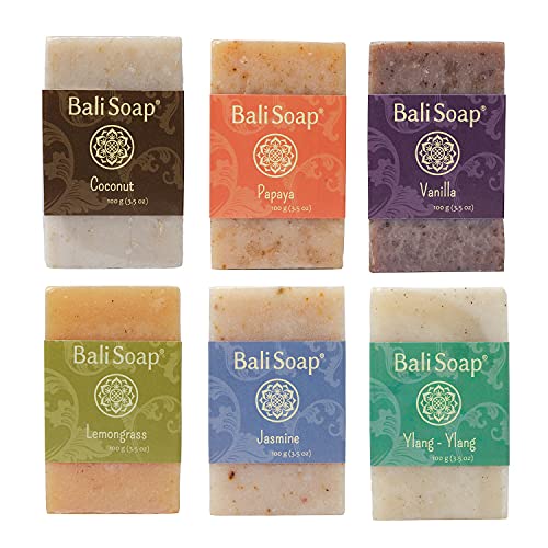 Bali Soap Natural Bar Soap Gift Set - Assorted Scents