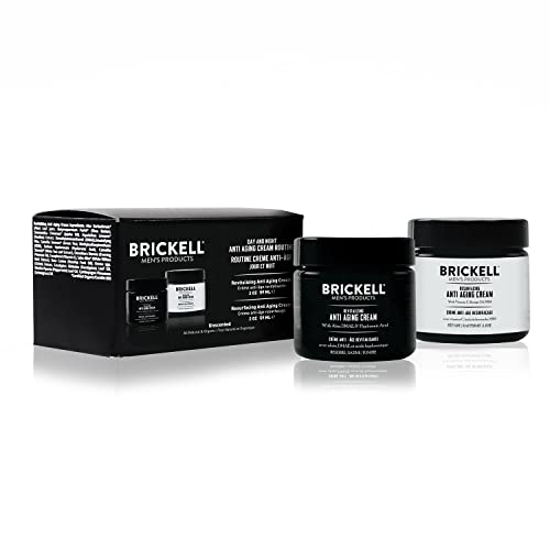 Brickell Men's Day and Night Anti-Ageing Cream